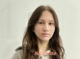 Holliswrote