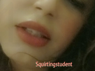 Squirtingstudent